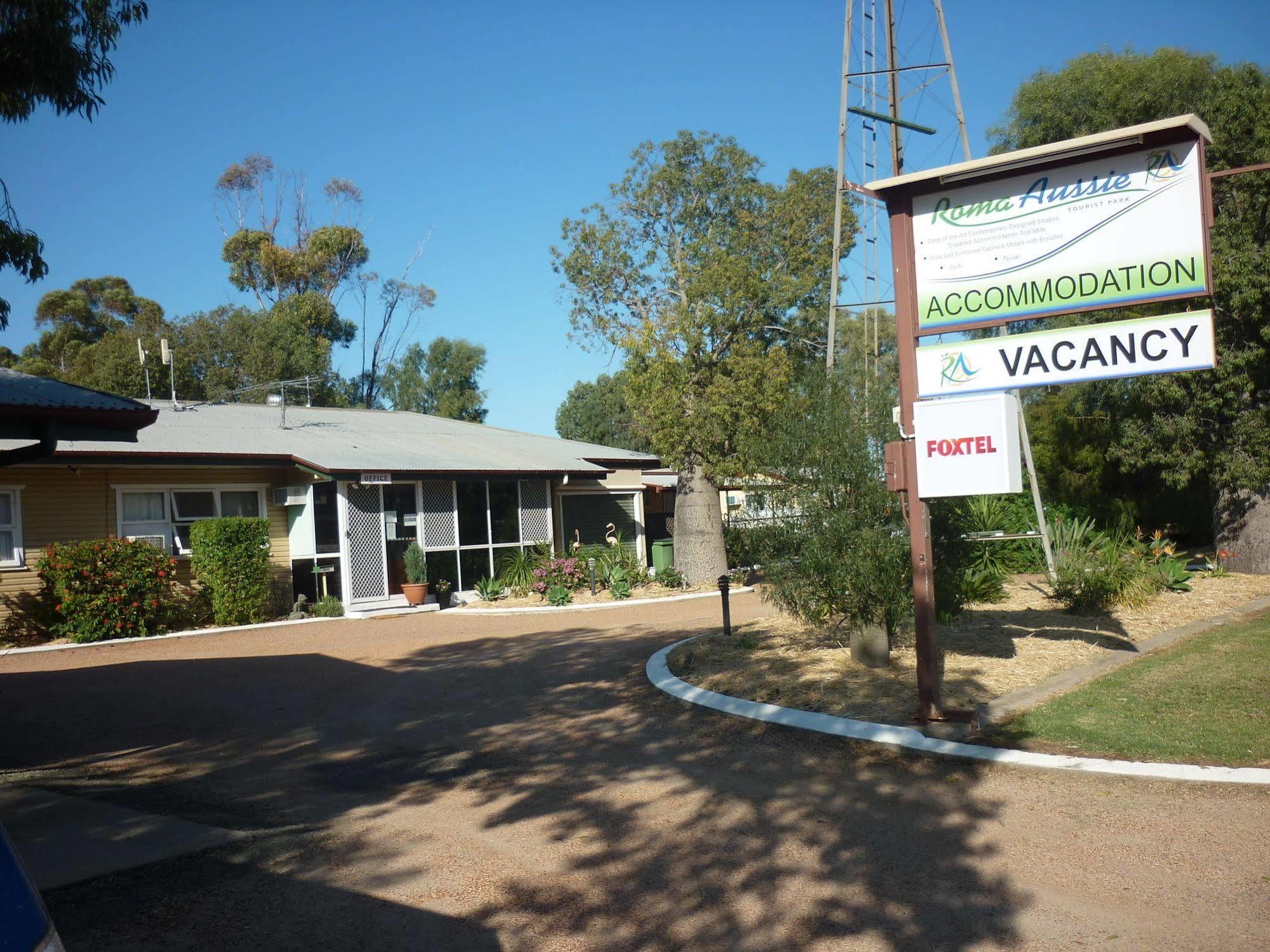Roma Aussie Tourist Park Motel Exterior foto